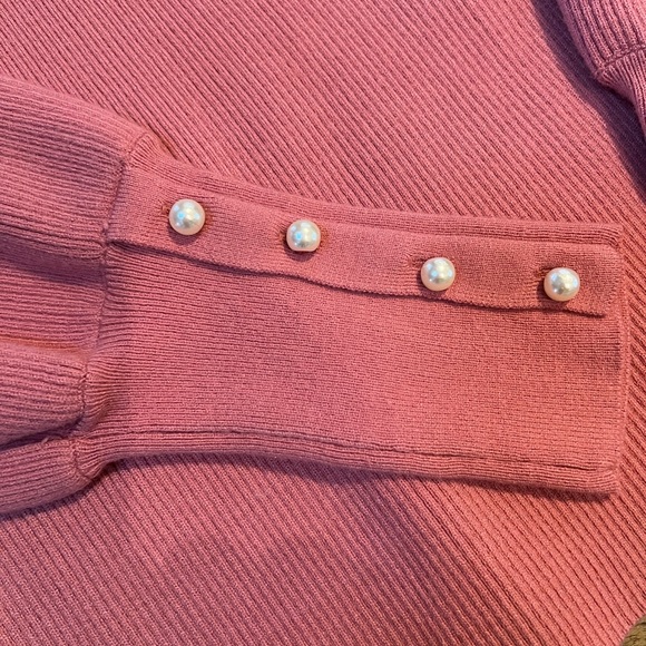 Beautiful Mauve/Pink Sweater by Ann Taylor - Picture 2 of 3